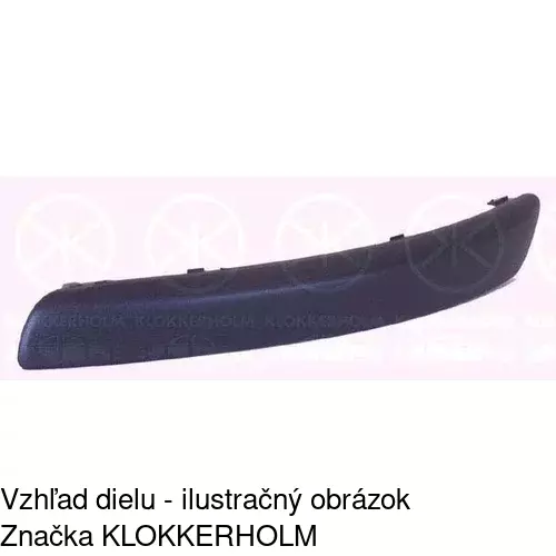 Lišta nárazníka POLCAR 951307-6