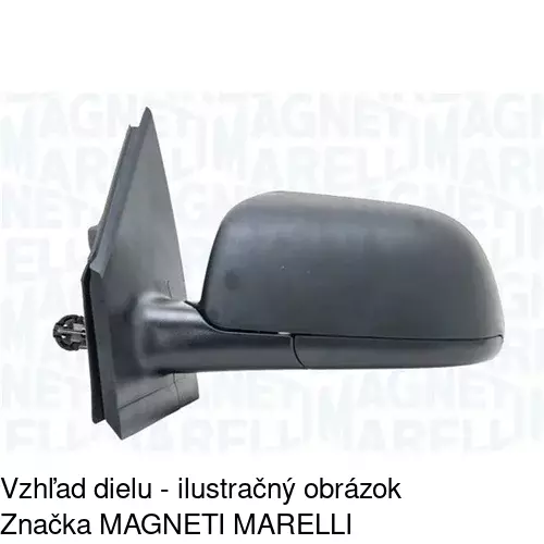 Vonkajšie zrkadlo POLCAR 9527512E - obr. 1