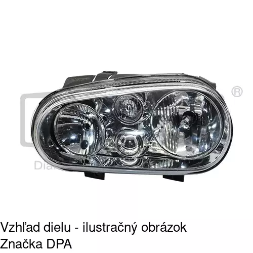 Hlavný reflektor POLCAR 9541096E - obr. 5