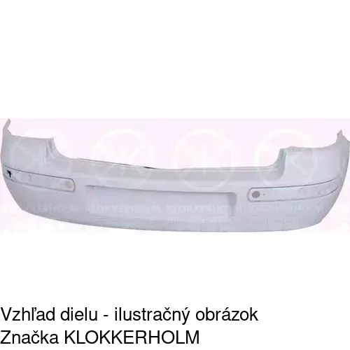 Zadný nárazník POLCAR 954196