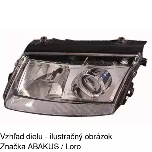 Hlavný reflektor POLCAR 9548092E - obr. 1