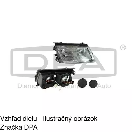 Hlavný reflektor POLCAR 9548101H - obr. 2