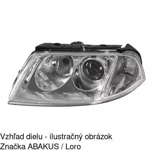 Hlavný reflektor POLCAR 9549095E - obr. 5