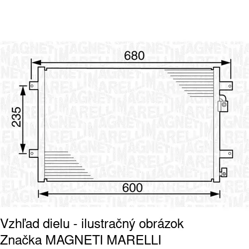 Chladiče klimatizácie POLCAR 9550K8C2 - obr. 3