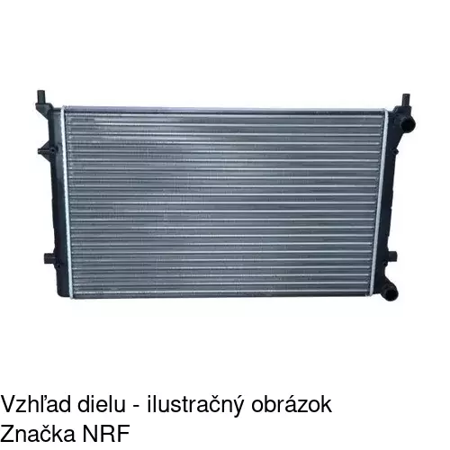 Chladiče vody POLCAR 957508A1