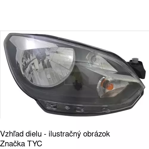 Hlavný reflektor POLCAR 95A1101E