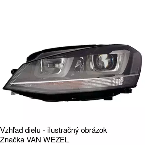 Hlavný reflektor POLCAR 95C2092V - obr. 2