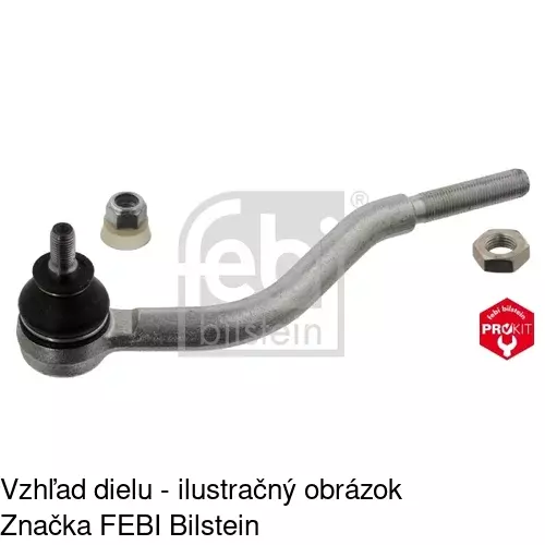 Tyč riadenia POLCAR P-402407 - obr. 3