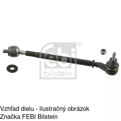 Tyč riadenia POLCAR R-501507