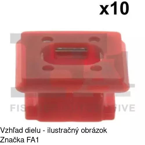 Montážna zásuvka POLCAR RXC60609