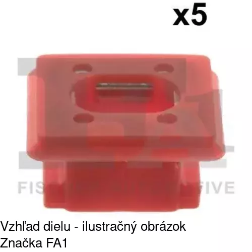 Montážna zásuvka POLCAR RXC60609 - obr. 2