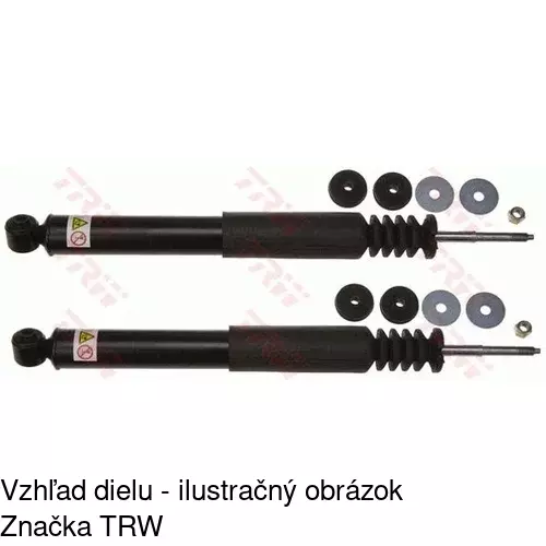 Plynový tlmič POLCAR S011260G - obr. 2