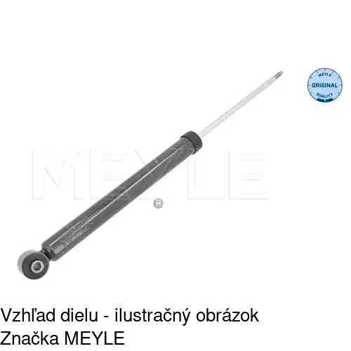 Plynový tlmič POLCAR S011486G - obr. 1