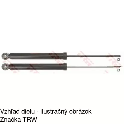 Plynový tlmič POLCAR S011504G - obr. 1