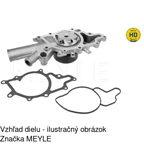 Vodné čerpadlo POLCAR S10-054 - obr. 3