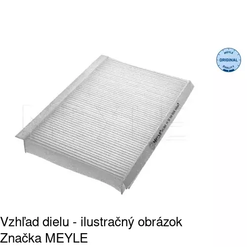 Kabínový filter s uhlíkom POLCAR S11-1005 - obr. 3