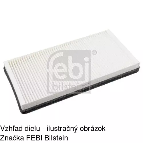 Kabínový filter s uhlíkom POLCAR S11-1022 - obr. 3