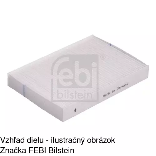 Kabínový filter s uhlíkom POLCAR S11-1025 - obr. 4