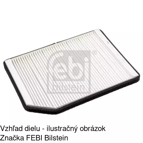 Kabínový filter s uhlíkom POLCAR S11-1041 - obr. 1