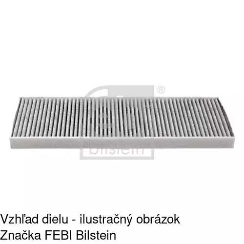 Kabínový filter s uhlíkom POLCAR S11-1046 - obr. 4