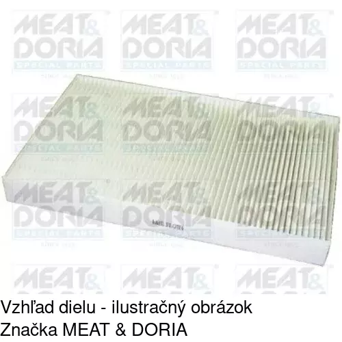 Kabínový filter s uhlíkom POLCAR S11-1060 - obr. 3