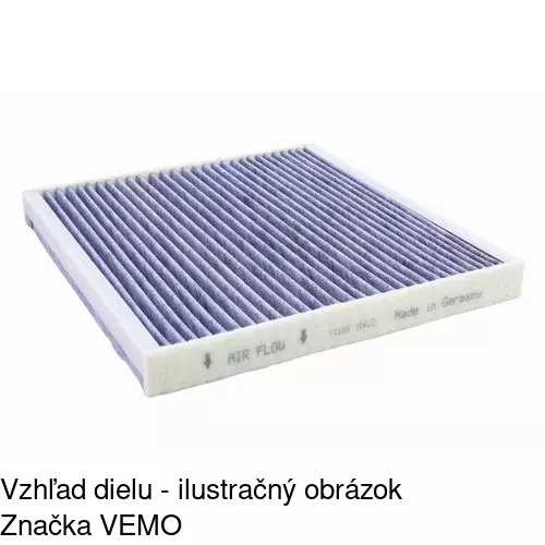 Kabínový filter s uhlíkom POLCAR S11-1067 - obr. 4