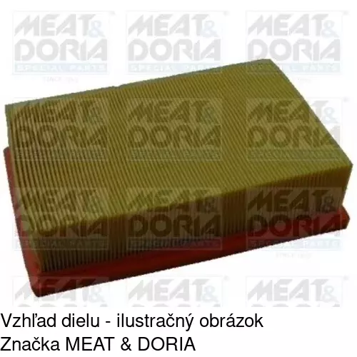 Vzduchový filter POLCAR S11-4008 - obr. 3