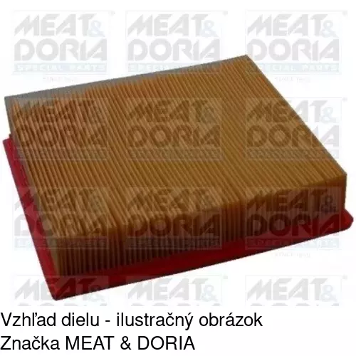 Vzduchový filter POLCAR S11-4062 - obr. 2