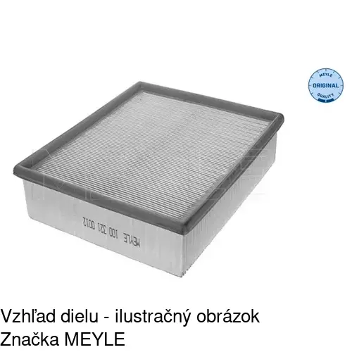 Vzduchový filter POLCAR S11-4093 - obr. 2