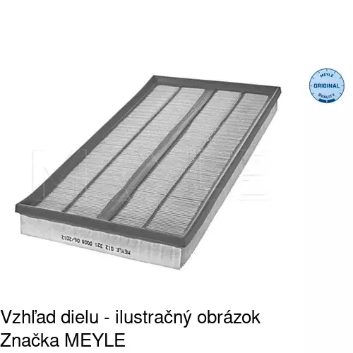 Vzduchový filter POLCAR S11-4153 - obr. 3