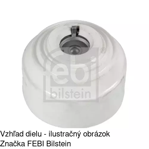 Silentblok motora POLCAR S2250054