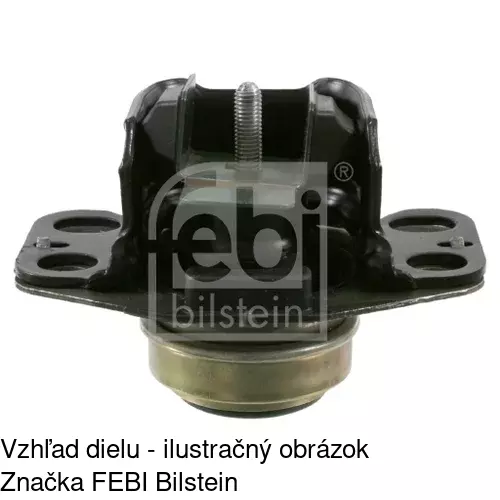 Silentblok motora S2260020 /POLCAR/ - obr. 1