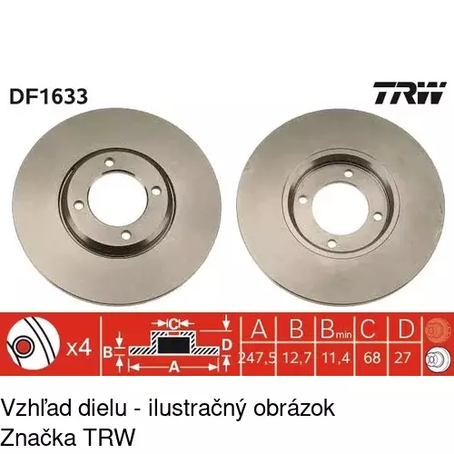 Spojková sada POLCAR S32-005