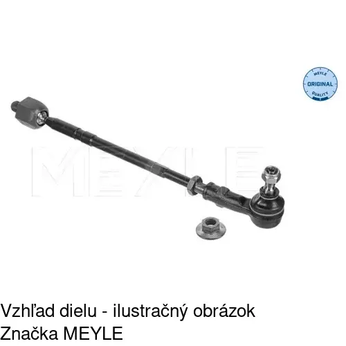 Tyč riadenia POLCAR S6013008 - obr. 2