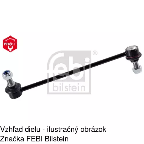 Tyčka stabilizátora POLCAR S6040050