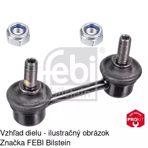 Tyčka stabilizátora S6045002 /POLCAR/