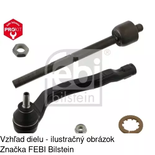 Tyč riadenia POLCAR S6060036 - obr. 2