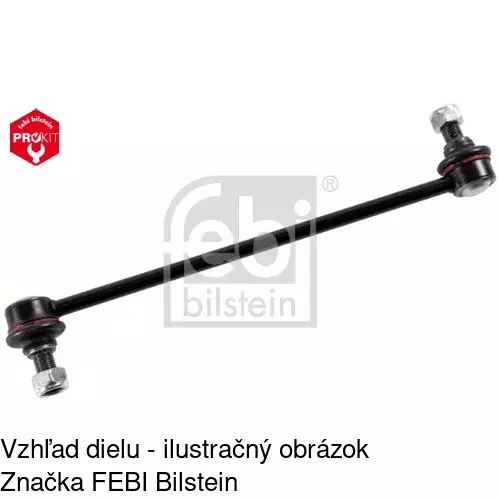 Tyčka stabilizátora POLCAR S6081120