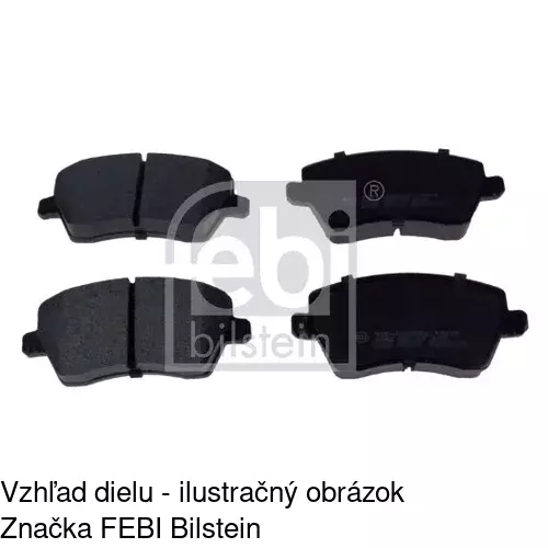 Brzdové dosky POLCAR S70-0098 - obr. 5