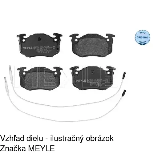 Brzdové dosky POLCAR S70-0111 - obr. 4