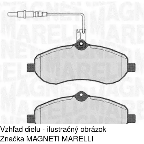 Brzdové dosky POLCAR S70-0196 - obr. 5