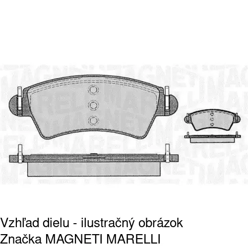 Brzdové dosky POLCAR S70-0245 - obr. 4