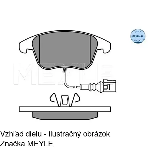 Brzdové dosky POLCAR S70-0305 - obr. 3