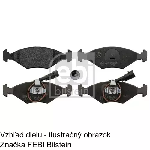 Brzdové dosky POLCAR S70-0503 - obr. 5