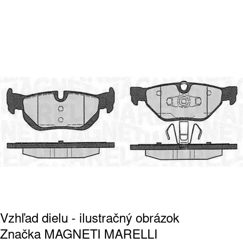 Brzdové dosky POLCAR S70-1353 - obr. 3