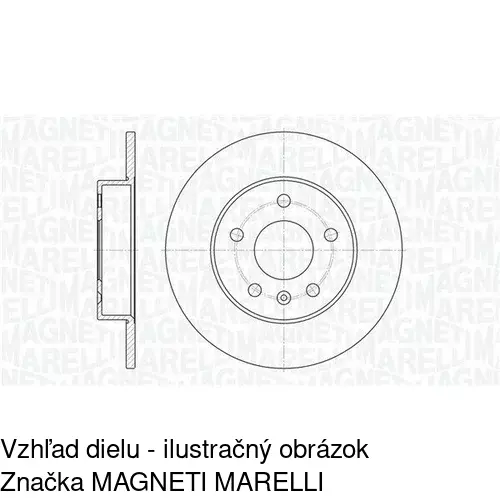 Brzdový kotúč POLCAR S71-1024 - obr. 3