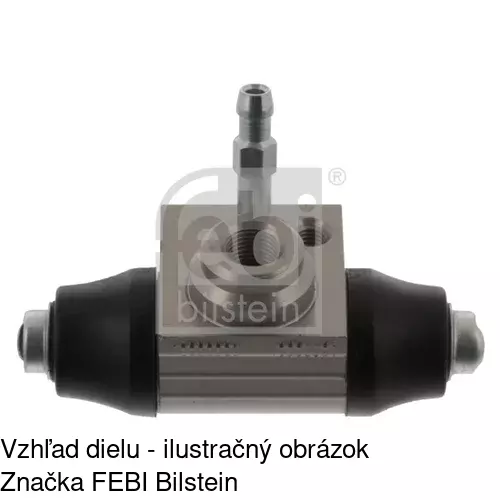 Brzdový valček POLCAR S74-0004 - obr. 2