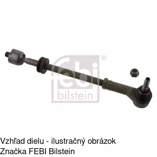 Tyč riadenia POLCAR V-721706 - obr. 3