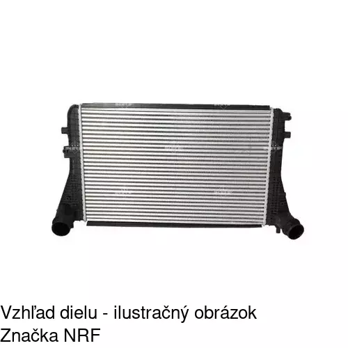 Chladiče vzduchu (Intercoolery) POLCAR 1332J8-1 - obr. 2