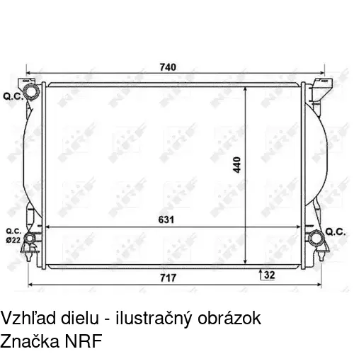 Chladiče vody 133408-5 /POLCAR/ - obr. 2